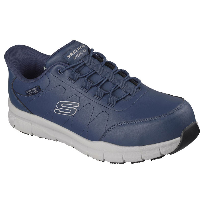 skechers(スケッチャーズ) NAMPA-NOREN 2E相当 WORK ワーク シューズ (200454j-nvy)|ピットスポーツ 店