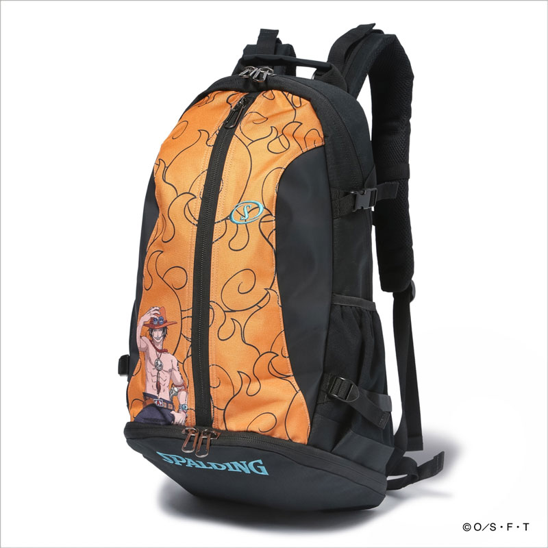 SPALDING(スポルディング) ケイジャー ONE PIECE メラメラノ実 バレーボール、バスケットボール、ハンド バック (40-007pmm)｜ピットスポーツ　店