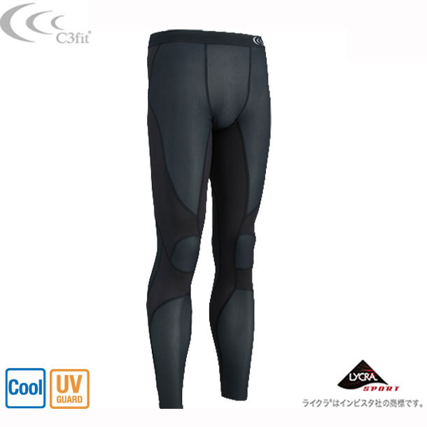 C3fitシースリーフィット MENS インパクトエアーロングタイツ　Lサイズ 楽天市場】【20％OFF 送料無料】 C3fit 【シースリーフィット