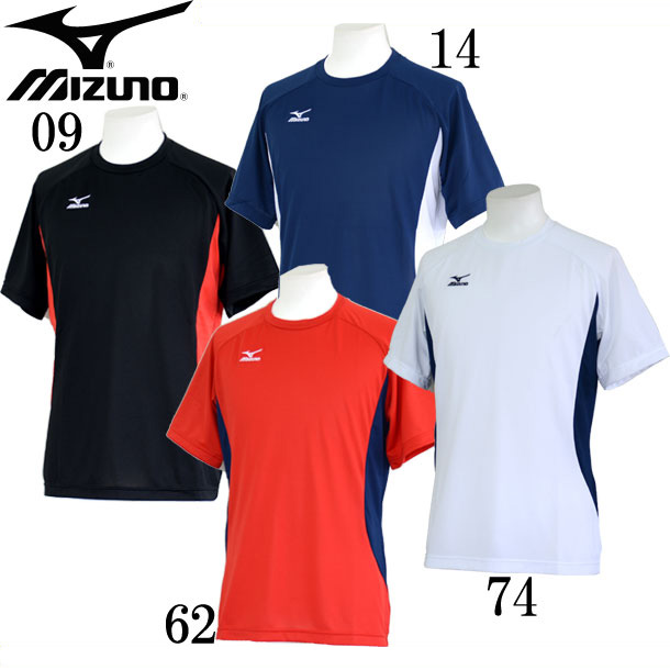 楽天市場 半袖 Tシャツ メンズ Mizuno ミズノ スポーツウェア Tシャツ17ss 12ja7q 32 ピットスポーツ 楽天市場店