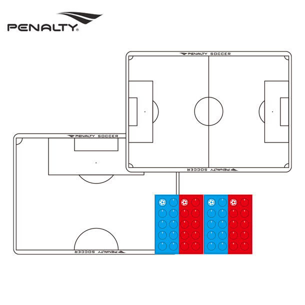 楽天市場】A3型サッカー作戦盤【penalty】ペナルティアクセサリー 16fw 28au29fe（pe6402) : ピットスポーツ 楽天市場店