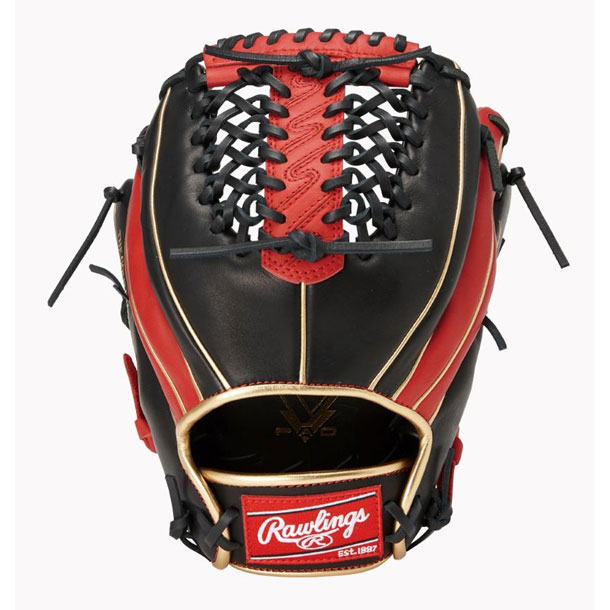 軟式用 HYPER TECH COLOR GOLD ハイパーテック 色つやゴールド(両手投げ用)大きさ12.0【Rawlings】ローリングスグラブ(GRXFHTCALR)