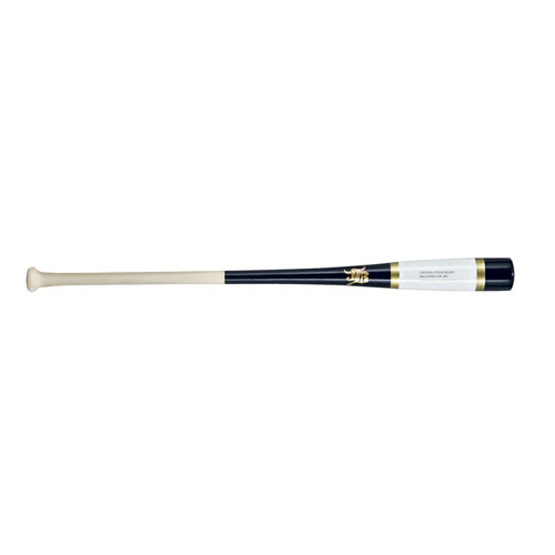 和牛JB ノックバット　85cm/520g　硬式軟式兼用　朴×メイプル　フレアグリップ　ナチュラル×ネイビー