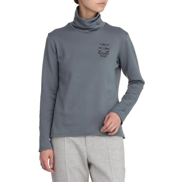 ブレスサーモ裏フリースタートルネックシャツ レディース Mizuno ミズノゴルフ ウエア 長袖シャツ 52ma0731 30 Asgharent Com