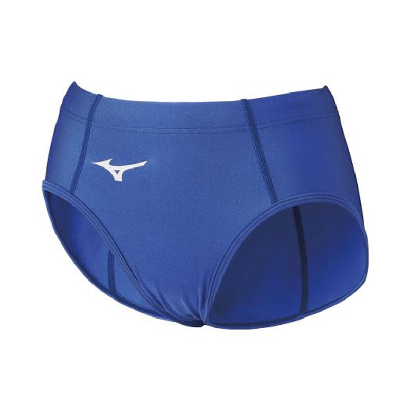ミズノ　女子陸上レーシングショーツ(ボーダー柄)　3XL　レッド×グリーン　新品 m-u2mb125022_1.jpg