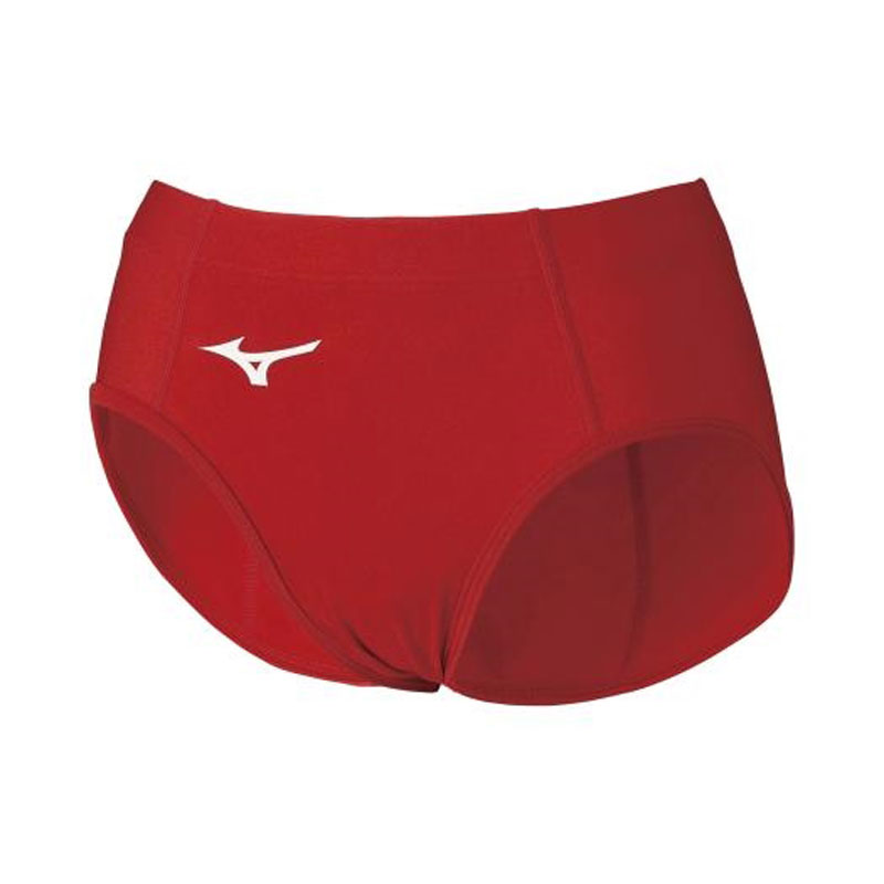 ミズノ　女子陸上レーシングショーツ　XLサイズ　ネイビー×レッド　新品 ミズノ 女子陸上レーシングショーツ XLサイズ ネイビー×レッド