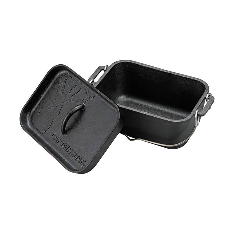 CAPTAIN STAG(キャプテンスタッグ)角型 ダッチ オーブントレッキング キャンプ用品 調理用具(UG3063)｜ピットスポーツ　店