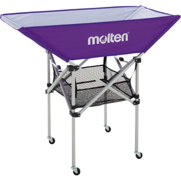 オリタタミシキヒラカタボールカゴ セイタカ 【molten】モルテン 学校機器タイイクカンビヒン (bk0033v)