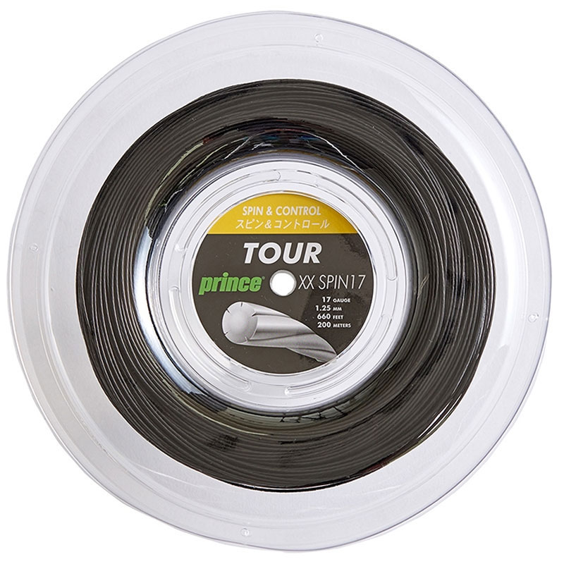 7JJ026 R T XX SPIN 17【prince】プリンステニス硬式 ガツト(7jj026-165)|ピットスポーツ 店
