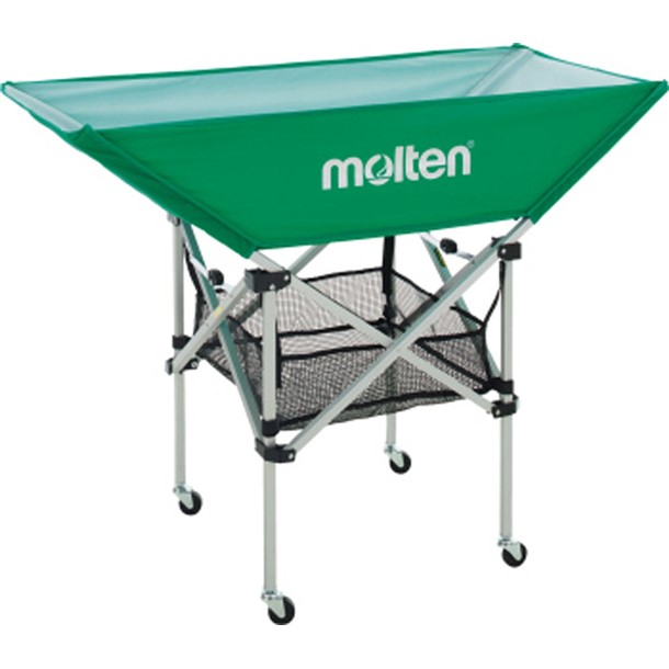 オリタタミシキヒラカタボールカゴ セビク【molten】モルテン学校機器タイイクカンビヒン(bk0032g)|ピットスポーツ 店