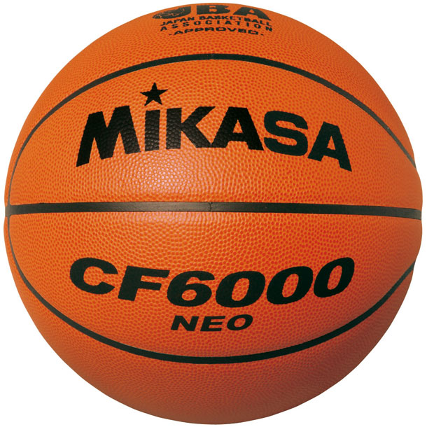 バスケットボール検定球6号 【mikasa】ミカサ バスケット競技ボール (CF6000NEO)