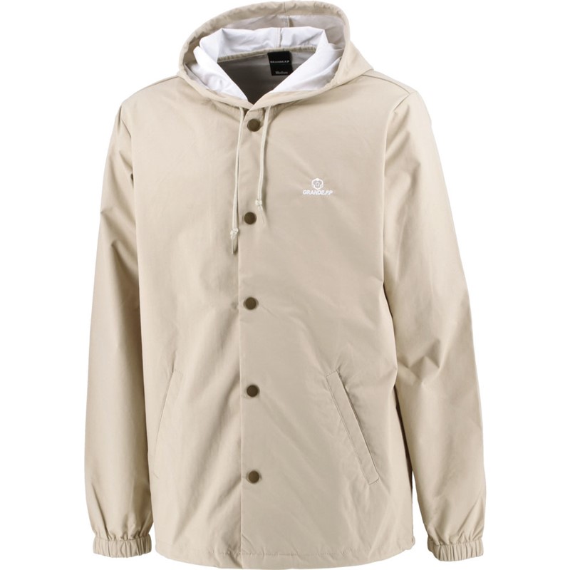 grande(グランデ)GRFP EMBROID フーデットコーチJKTフットサルソノタジャケット(gfph21506-51)｜ピットスポーツ　店