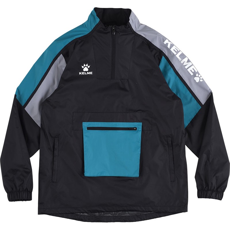 楽天市場】kelme(ケレメ)ハーフジップウーブン トレーニングJKT
