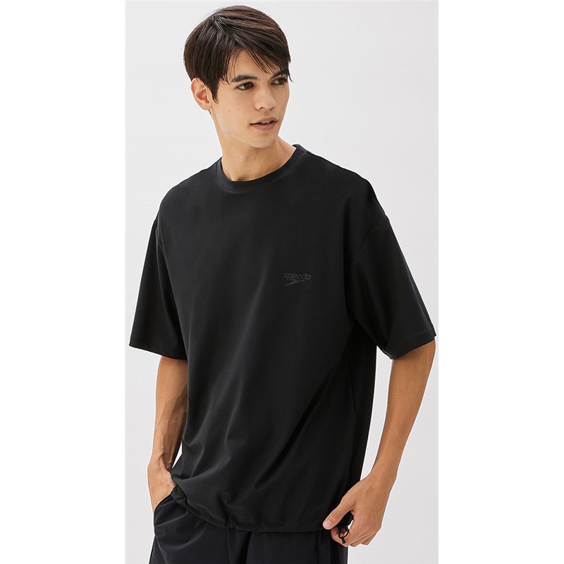 speedo(スピード) SF RUSH C T 水泳 半袖Tシャツ (sf72332-k)