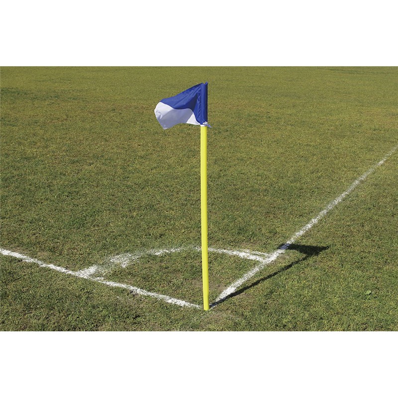 (代引き・個人宅・北海道・沖縄への配送不可)三和体育 サッカーコーナーフラッグ･コテイ4ホンクミB サッカー器具 (s8000)