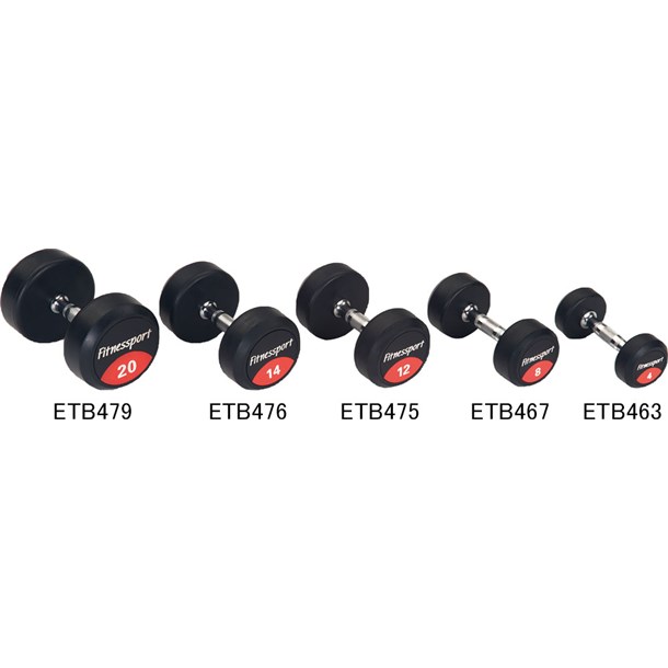 ラバーダンベル 5KGB【Evernew】エバニュー学校機器 器具(etb464)|ピットスポーツ 店