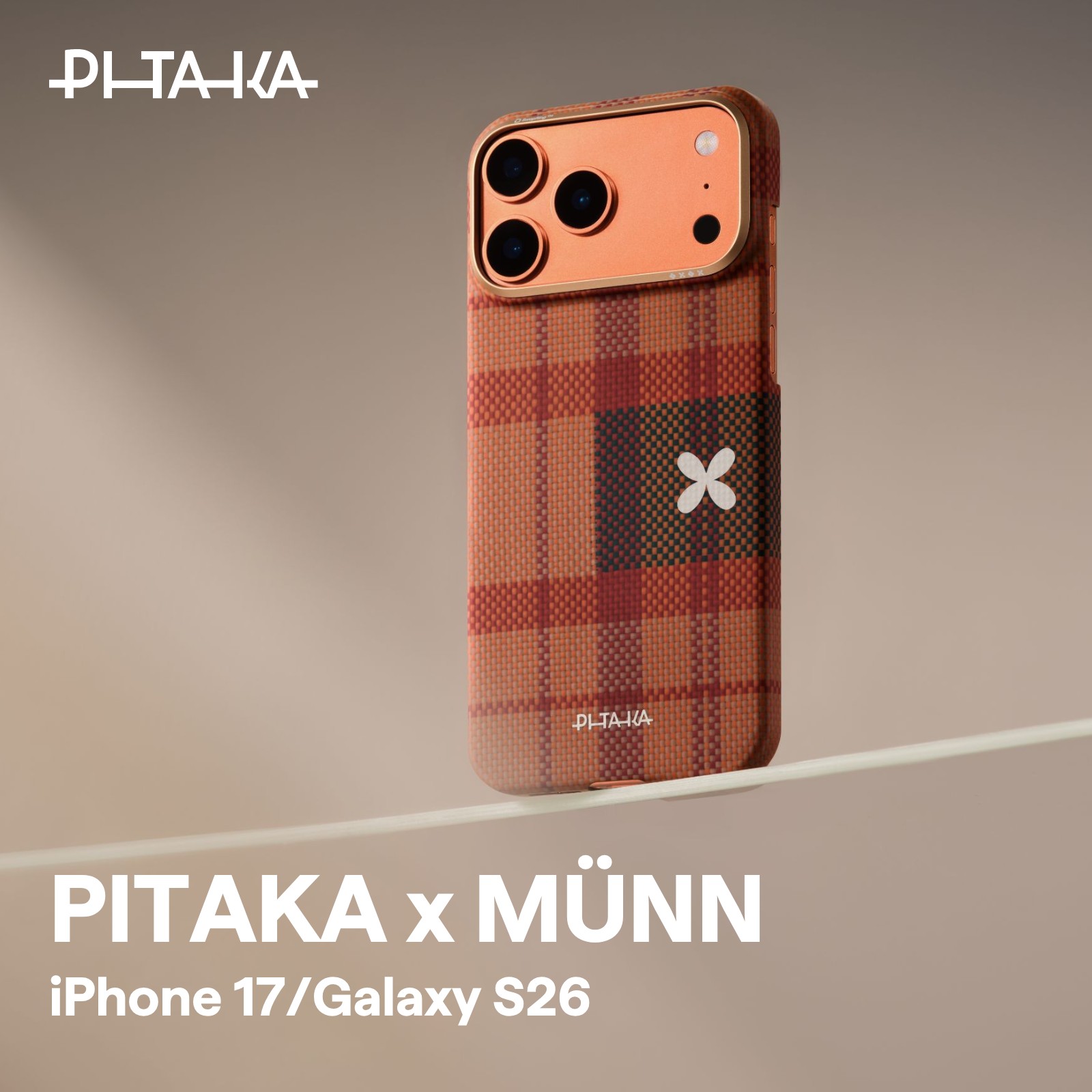 PITAKA × M・・NN iPhone 17 Pro 入れもの iPhone Air 入れもの iPhone 17 Pro max 入れもの MagSafe相応う Galaxy S26 Ultra 入れもの ピン名取り草付き添い人 PITAKA アラミド衣料繊維 入れもの NFC相応う 超軽さ 浮織 耐衝撃 入れもの 無線電話申し受ける相応う 差し上げ物 差し上げ物 着飾る