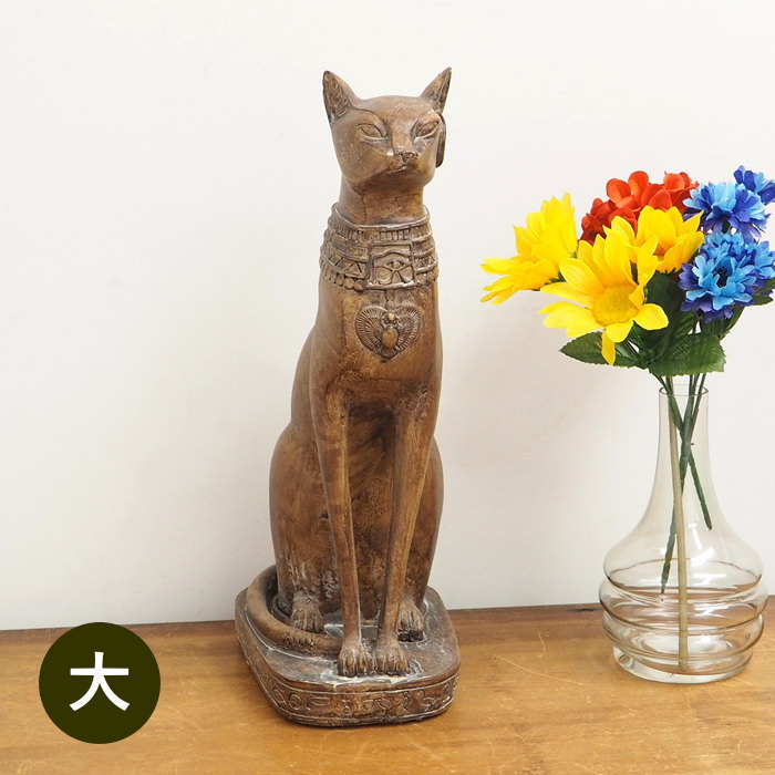【バカラ】動物 猫 エジプト 黒 エジプシャンキャット インテリア/幸運/金運 バカラ】動物 猫 エジプト 黒 エジプシャンキャット インテリア