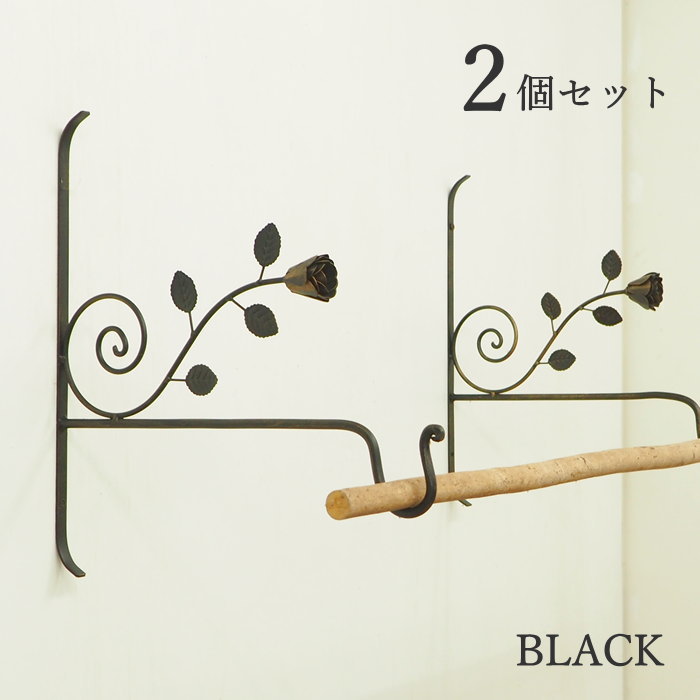 楽天市場】【あす楽】 フック アイアンローズブラケット 2個セット