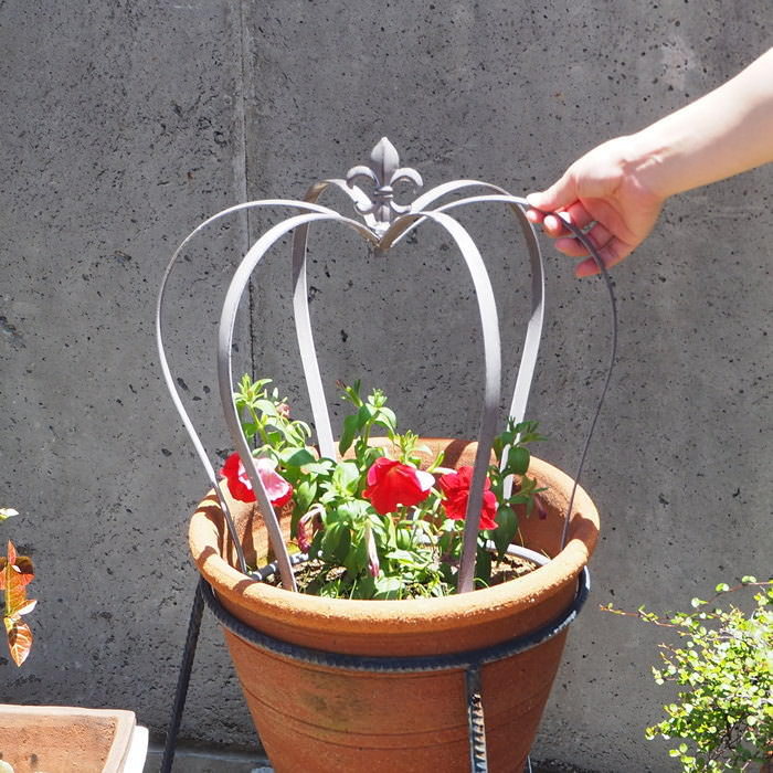 楽天市場】【あす楽】 ガーデンオーナメント プラントカバークラウン