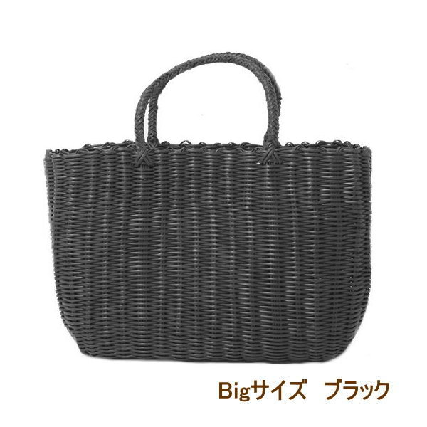 ampiana アンピアーナ　マルシェ　ラフィア　かごバッグ　黒　M 再入荷】ラフィア マルシェ カゴバッグ 黒 M – kuros.style