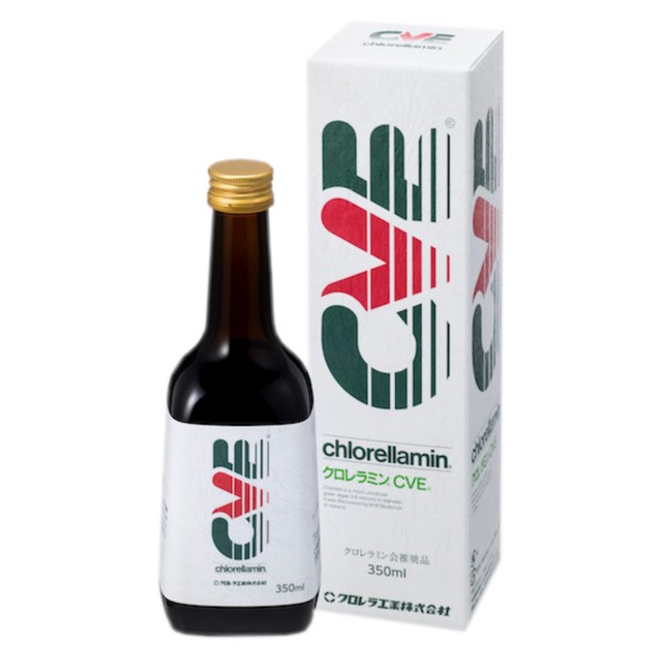 クロレラミンCVE 350ml クロレラ工業 日本製 クロレラエキス チクゴ株クロレラ 【当店は正規販売店です】
