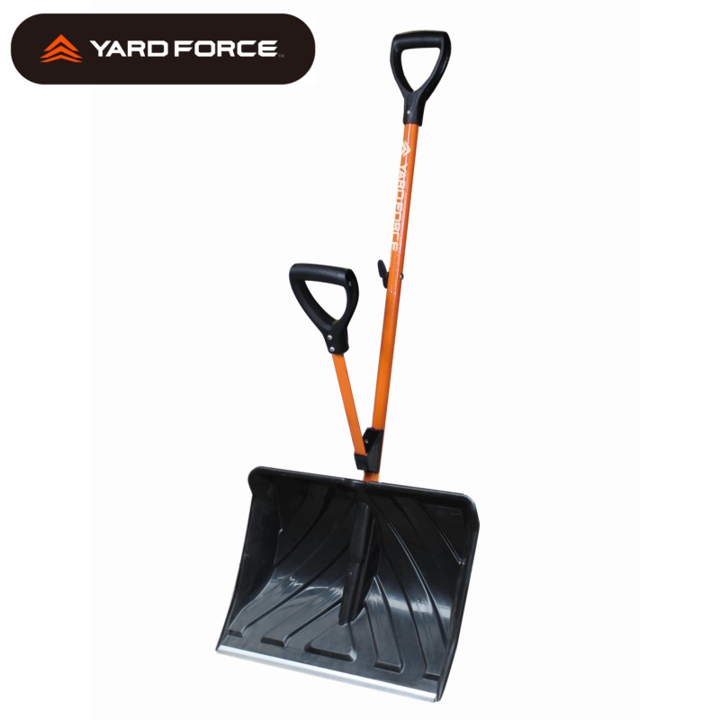 YARDFORCE スノースコップ YFSS-C01 組立式 ヤードフォース 雪かきスコップ 持ち上げる力を3分の1にサポート