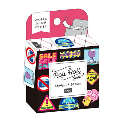 楽天市場】シール ROLLROLL SEAL CASSETTE ロールシール 225582 カミオ