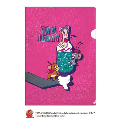 楽天市場】トムとジェリー 5インデックスクリアファイル A4 スイーツ