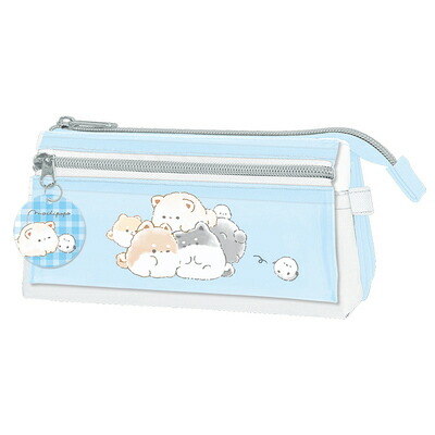楽天市場】ツインファスナーペンケース もちぽぽ ねこぽぽ 筆箱