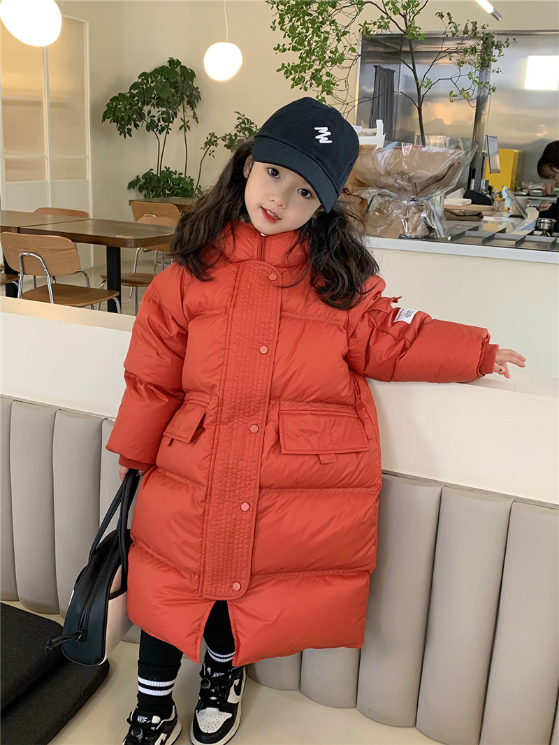 通学 軽さ キッズ ボンネット付き添い人 ロング厚地の外套 ロング 御坊っちゃん 生あたたかい 落ち込む 朦朦たる ハイネック 保温 落ち込む厚地の外套 韓国 小わっぱ服 御嬢さん ロング落ち込む 秋 冬 アウター 秋 厚地の外套 通園 落ち込む上衣 110 120 130 140 防寒 キッズ・ベビー・マタニティ-コート・ジャケット