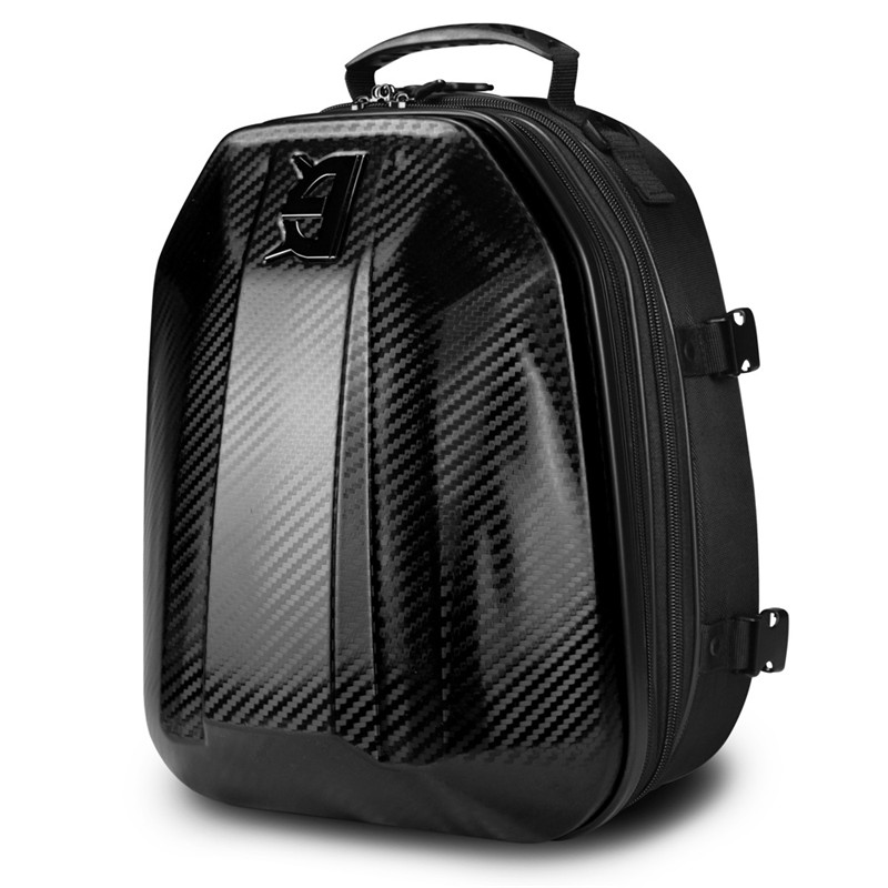 シートバッグ フルフェスヘルメット迄収納 リュックサック ショルダーバッグ 手持ち バイク用 硬い素材 防雨 リアバッグ ツーリングバッグ ヘルメットバッグ|PixiePocket