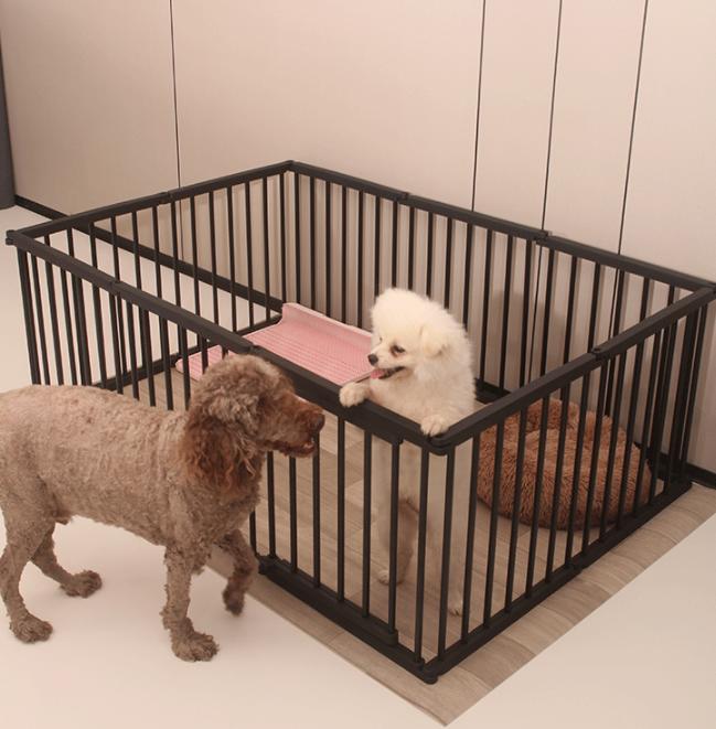 犬ケージ ドッグサークル ペットサークル 犬 サークル 室内 ペットフェンス 小中型犬 組立簡単 丈夫 幅93cm奥行48cm高68cm｜PixiePocket