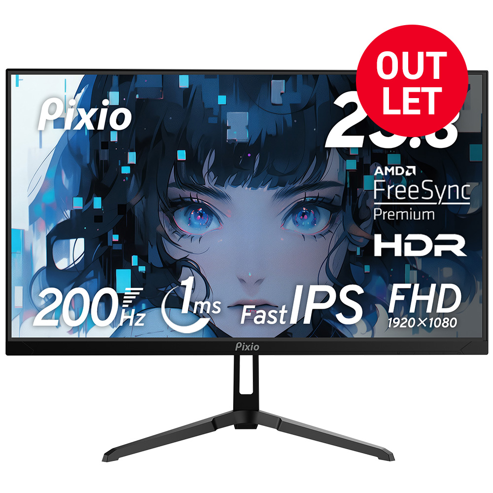 楽天市場】ゲーミングモニター ホワイト ピンク ブルー 200hz 24インチ pcモニター 144Hz 165Hz対応 モニター 白 フルHD  IPS HDR ノングレア スピーカー搭載 VESA 23.8インチ 液晶ディスプレイ Pixio ピクシオ 公式 【2年保証】 PX248WAVE  : Pixio公式ストア