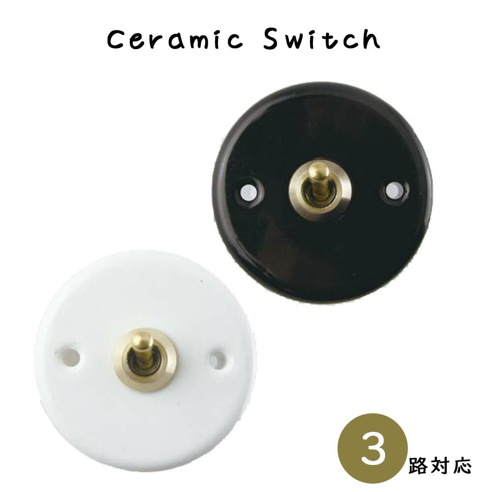 フランス アンティーク トグルダブルスイッチ（S002-4）メッキ+陶器 フランス アンティーク トグルダブルスイッチ（S002-4）メッキ+