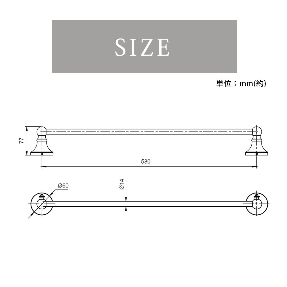 宅配便配送 タオルハンガー Innoci コートフック 壁掛けフック タオルかけ タオル掛け タオルホルダー 真鍮 ブラック 黒 ブロンズ モノトーンカラー 洗面所 トイレ キッチン サニタリー お風呂 バスルーム リビング おしゃれ お洒落 シンプル モダン Fucoa Cl