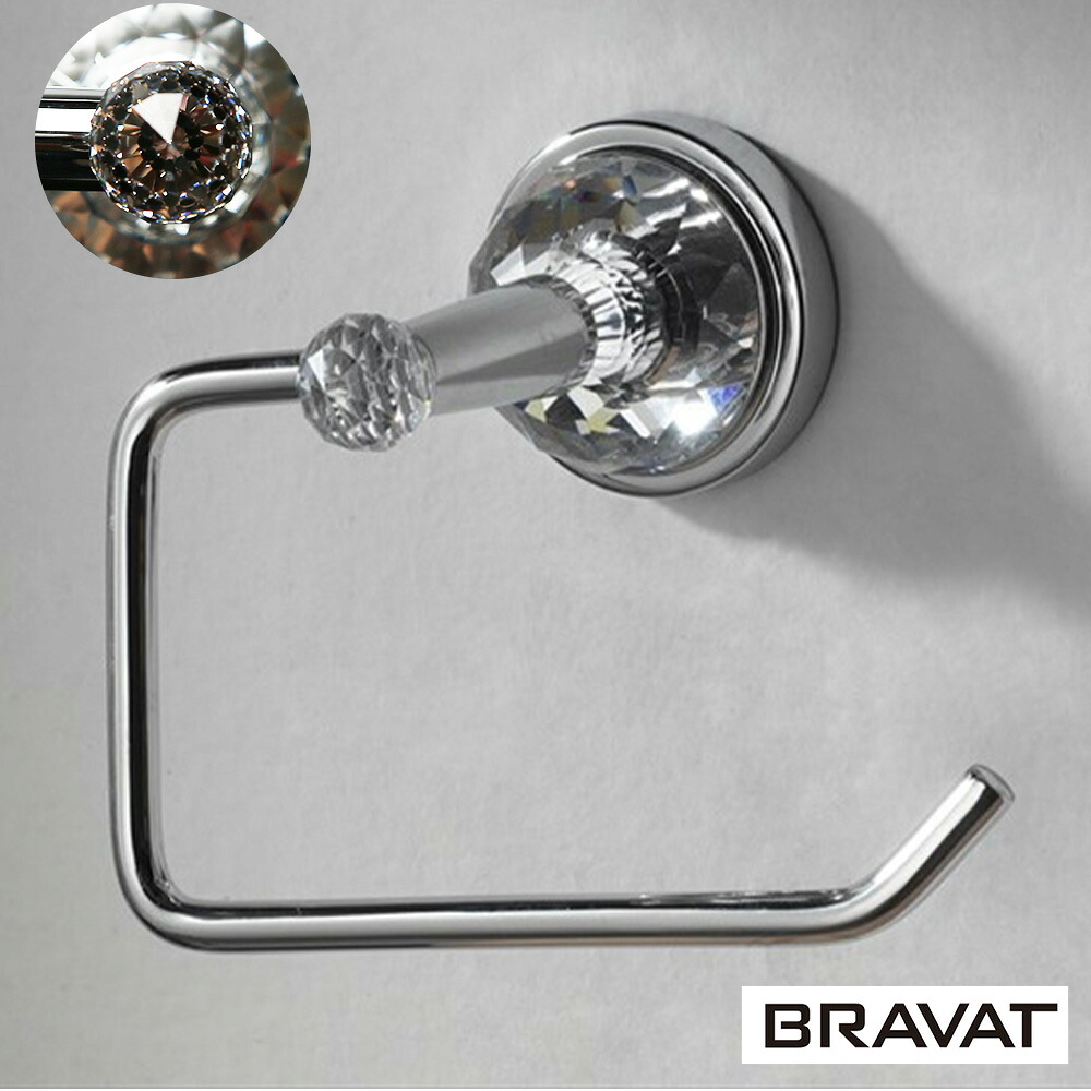 調査報告保持者 BRAVAT SWAROVSKI Crytal ちり紙保持者 西洋手ぬぐい輪っか 西洋手ぬぐいかけ 西洋手ぬぐい掛け 西洋手ぬぐい保持者 シングル取りまかなう ちり紙かけ ちり紙置き ちり紙 納める 金管楽器 スワロフスキークリスタル シルバ-色