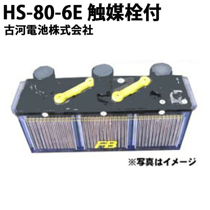 受注生み出すこと品 媒栓付 取り付け鉛乾電池HS形 6V 80Ah HS-80-6E 乾電池 乾電池 インバータ 取り付け鉛乾電池 HS形 発生機 古河電池 HS80-6E 人並み外れた照明装置 発動機乗り掛かる用 身寄り用 小型 日本製 国産 引き請ける付 1年引き請ける 人並み外れたワット数 停電打つ手 高率放電 ベント型 取りまわし 抑えつける 計装用