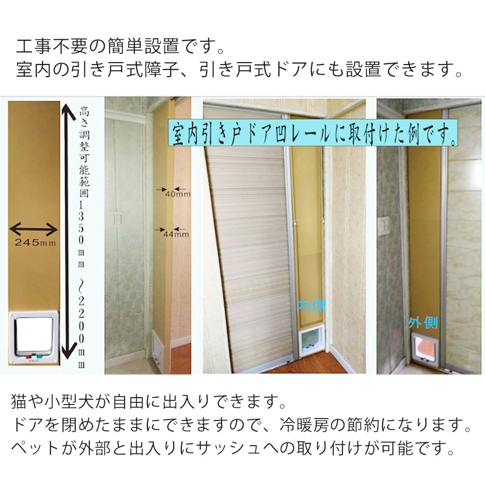 トリプロ / ターコイズ ＧＴ ペットスル〜もん ペット入口 犬 猫 通り道 ドア ペット出口 動物 | enmouvement.ch