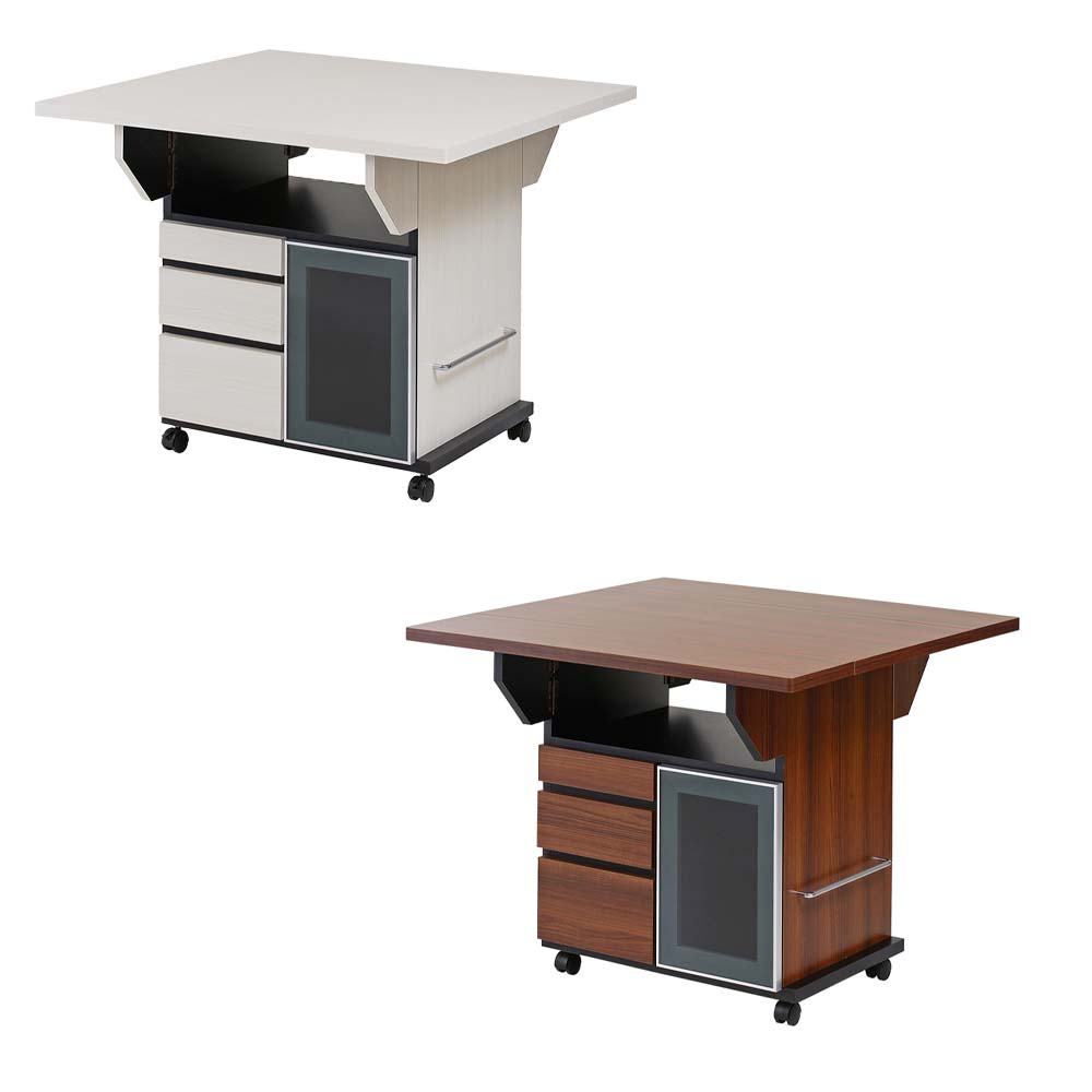 楽天市場】日本製 バタフライテーブル 幅89.5cm カウンターテーブル