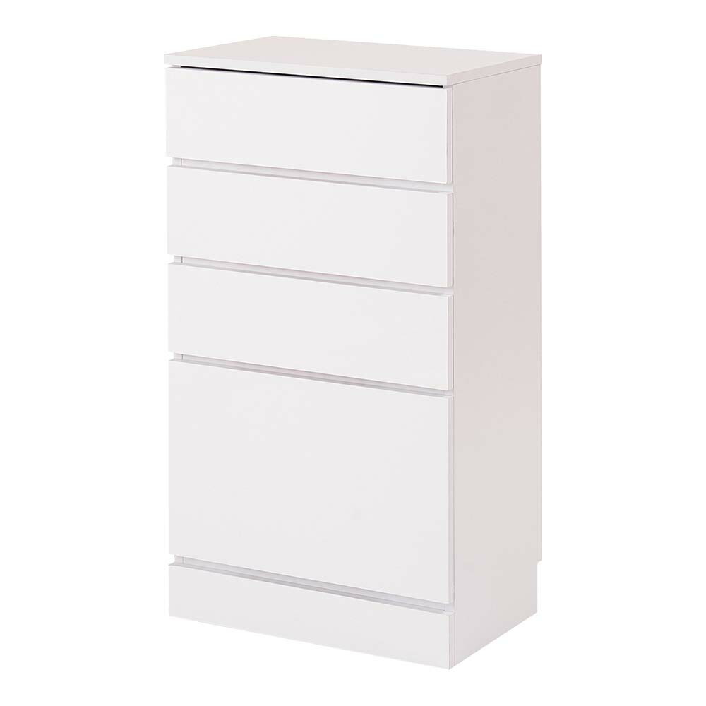 引出し タンス チェスト チェスト 電話台 サイドチェスト Fax台 キッチンキャビネット ファックス台 幅45cmインテリア 寝具 収納 木製 引き出し 幅45cm 奥行30cm 薄型 白 スリム 省スペース コンパクト カウンター下 キッチン キッチンfncシリーズ カウンター下収納