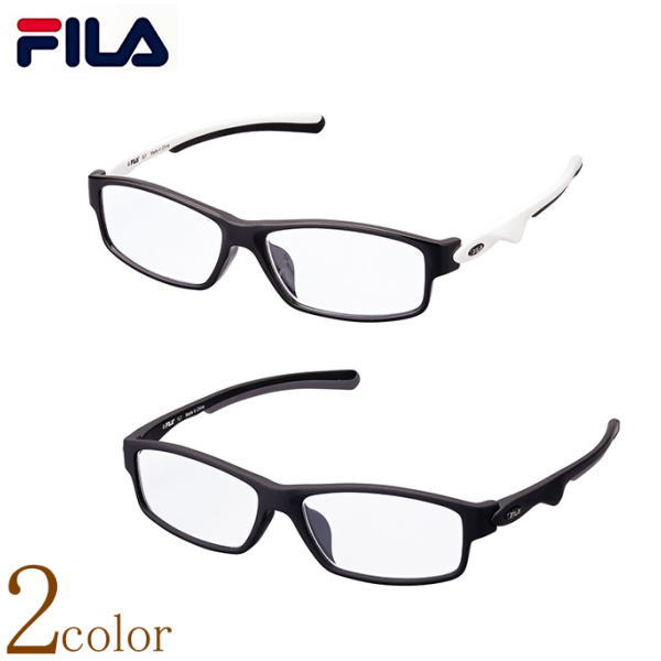 FILA フィラ スポーツ 老眼鏡 スポーティー スクエア型 ズレ防止ラバー付 メガネケース付 40代 50代 新聞 辞書 読書用メガネ リーディンググラス 男性用 女性用 母の日 父の日 敬老の日