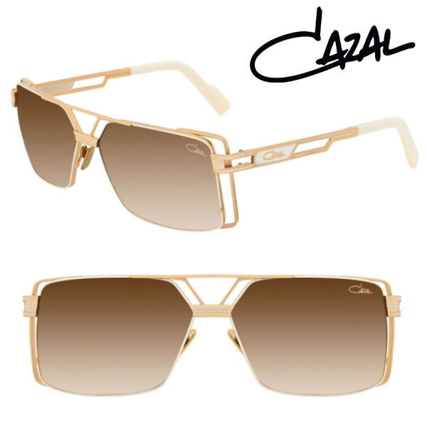 CAZAL（カザール）ラウンド型サングラス　ドイツ製 CAZAL（カザール） 送料無料 サングラス 644 53サイズ 合金 ラウンド