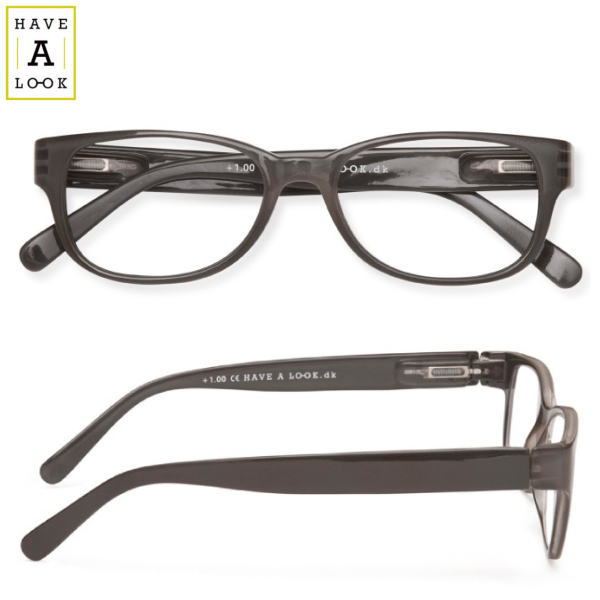 【ブルーライトカット】Have a look ハブアルック 老眼鏡 URBAN ブルーライトカット パソコンPCメガネ 北欧 デザイン デンマークブランド 正規品 メガネケース付 ウエリントン型 スクエア型 四角型 おしゃれ シニアグラス リーディンググラス イエローブラウンレンズ