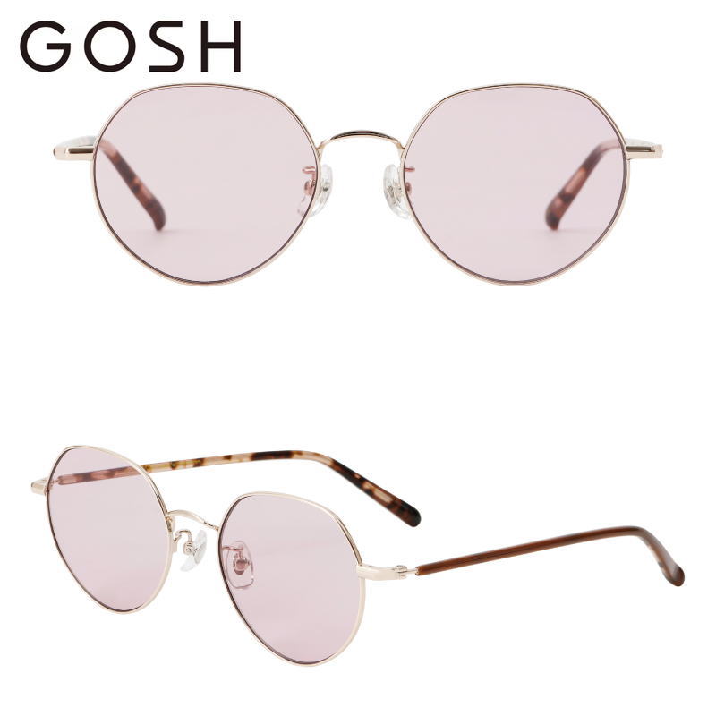 ゴッシュ GOSH サングラス UVカット 紫外線カット おしゃれ クラウンパント型 多角形 女性用 ファッション カジュアル 釣り 運転 フィッシング ドライブ