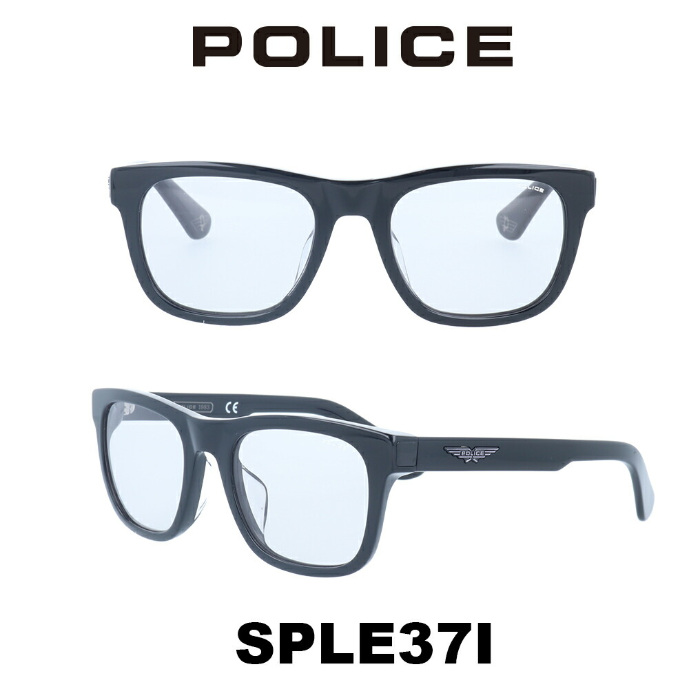 【国内正規品】ポリス サングラス メンズ POLICE グローバルモデル SPLE37I-700K ライトグレー/ブラック