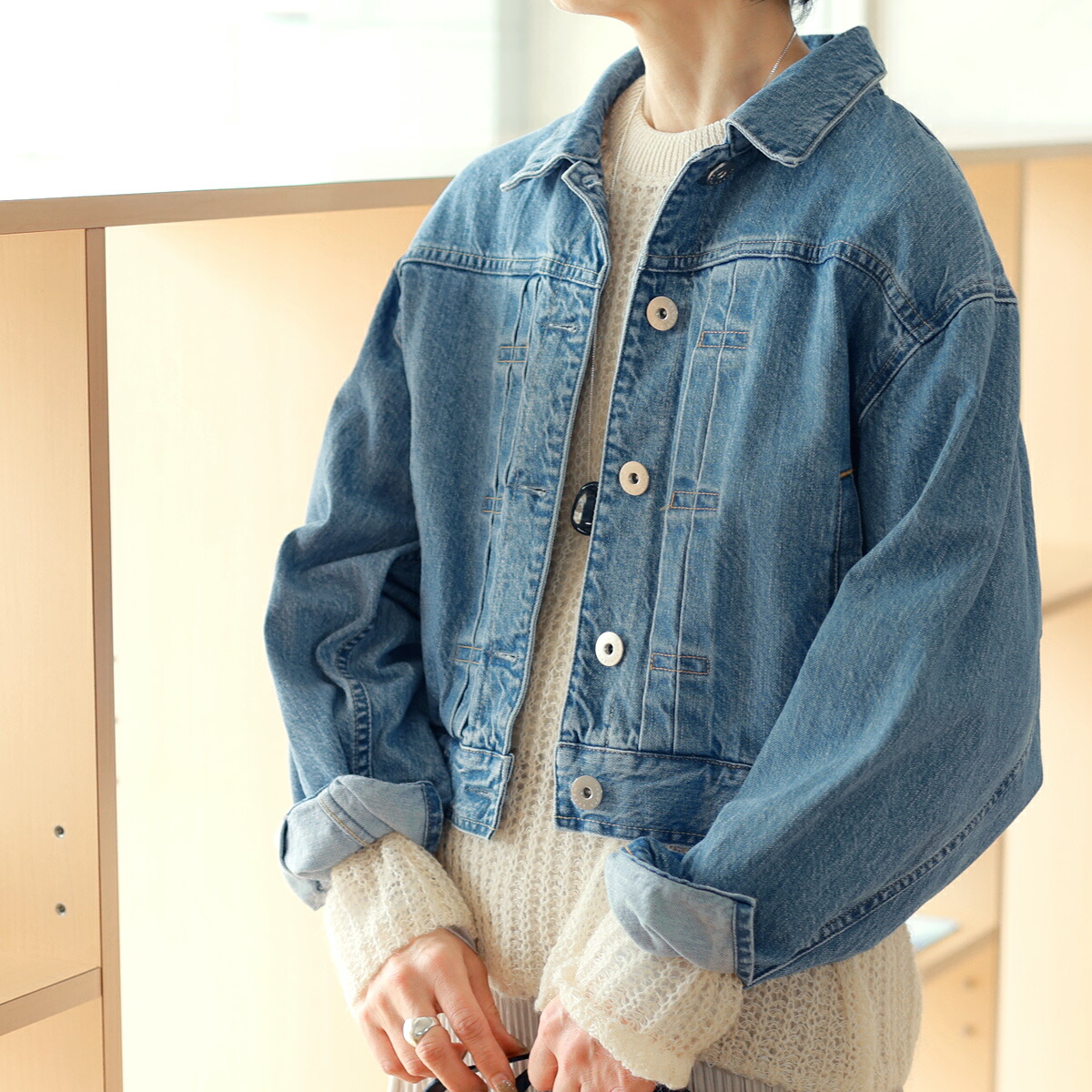 新品！upper hights／THE LOOSE JEAN JK／フリー imgrc0099931612.jpg