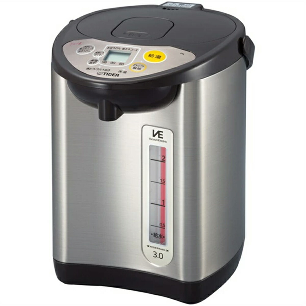 マイコン沸とう電動ポット CD-WU30-TM （メタリックブラウン） 象印：マイコン沸とう電動ポット3L（メタリックブラウン）/CD
