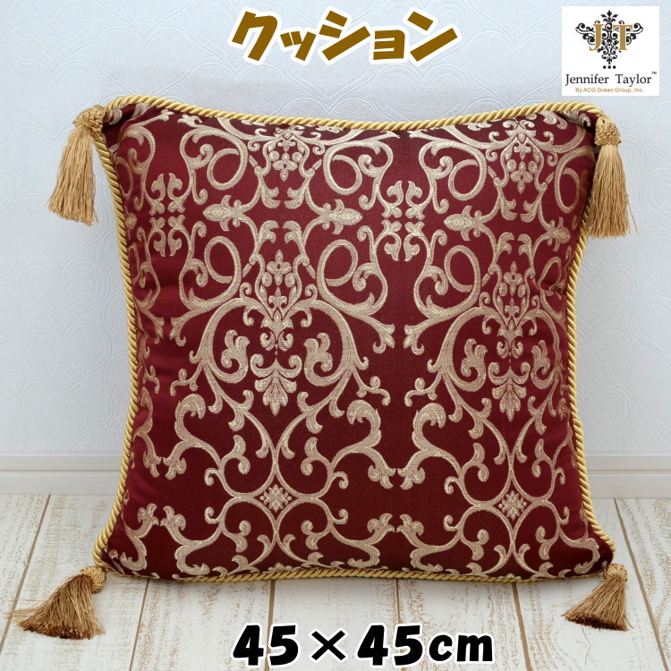 ジェニファーテイラー　クッション ジェニファーテイラー クッション 45×45cm Toile de Jouy