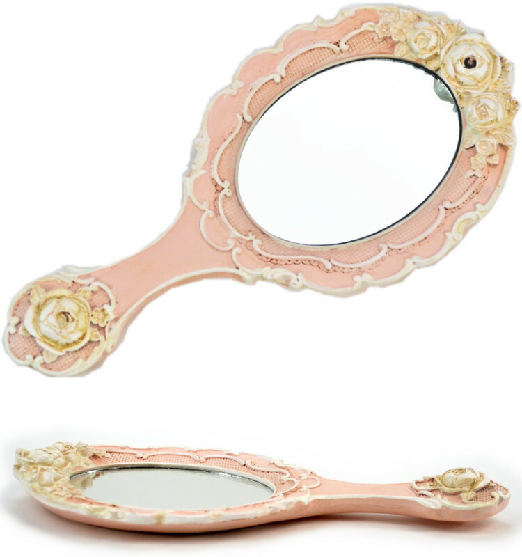 Planta Hand Mirror French Pink Antique Rose Hand Mirror French Pink Antique Rose